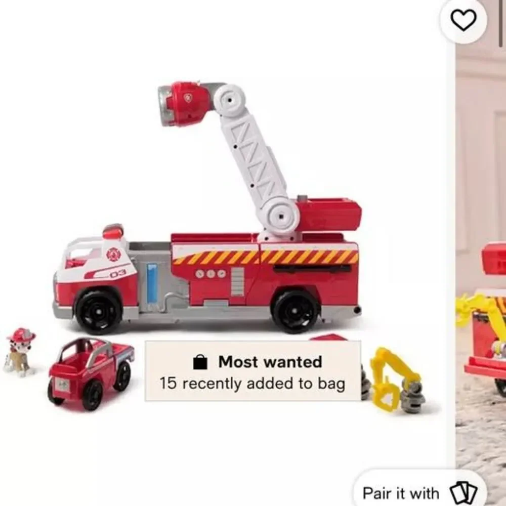 Paw Patrol mega fire truck